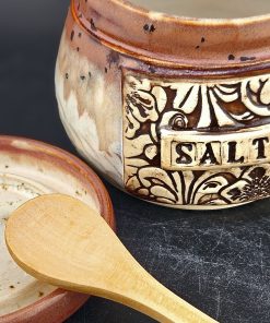 Alternative view of Salt Cellar-Creamy Plum