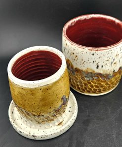 Alternative view of Butter Crock-Speckled Cream