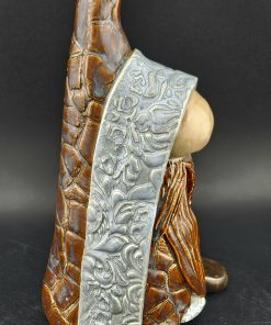 Alternative view of Gnome-Textured Brown Robe