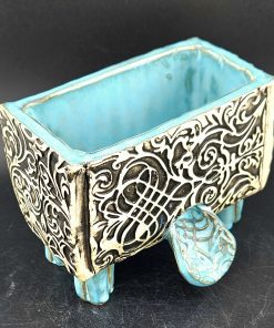 Self Draining Sponge Holder-Aqua
